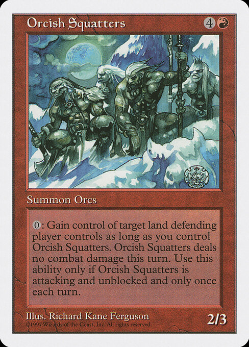 Orcish Squatters — art by Richard Kane Ferguson