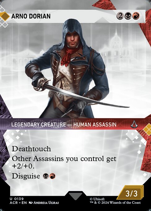 Arno Dorian — art by Andreia Ugrai