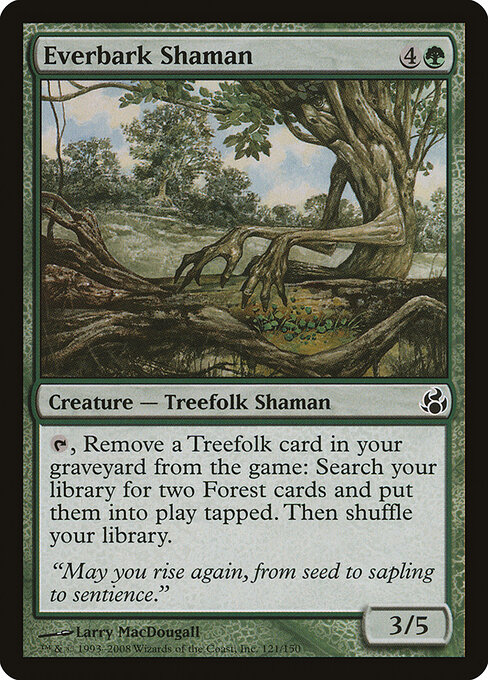 Everbark Shaman — art by Larry MacDougall