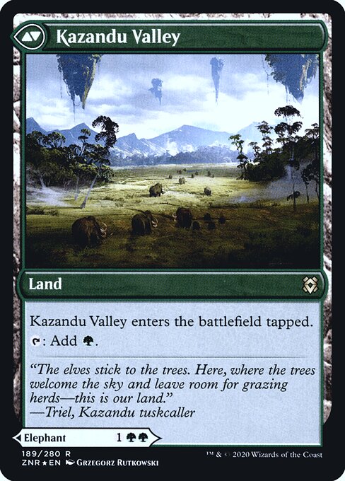 Kazandu Mammoth // Kazandu Valley — art by Grzegorz Rutkowski