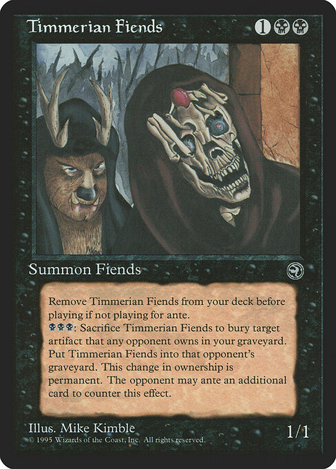 Timmerian Fiends — art by Mike Kimble