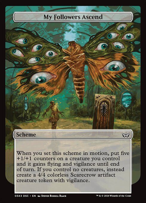 My Followers Ascend — art by Steven Russell Black