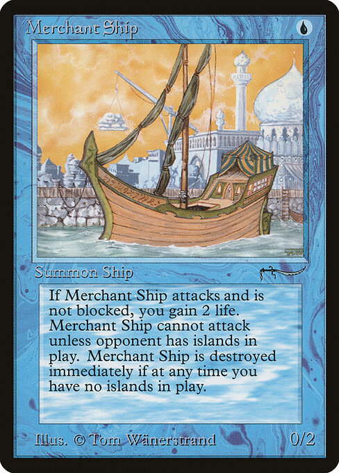 Merchant Ship — art by Tom Wänerstrand