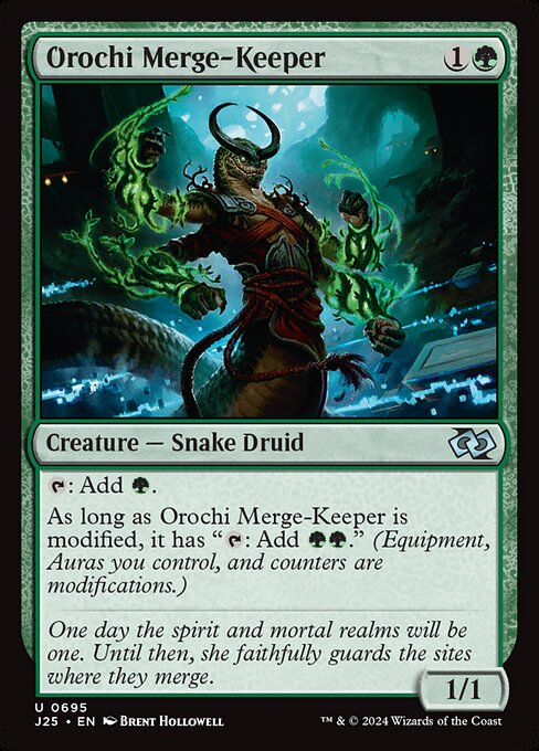 Orochi Merge-Keeper — art by Brent Hollowell
