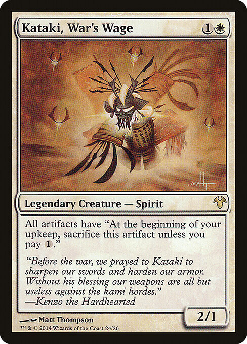 Kataki, War's Wage — art by Matt Thompson