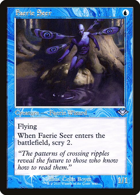 Faerie Seer — art by Colin Boyer