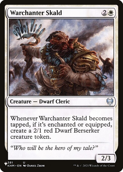 Warchanter Skald — art by Daniel Zrom