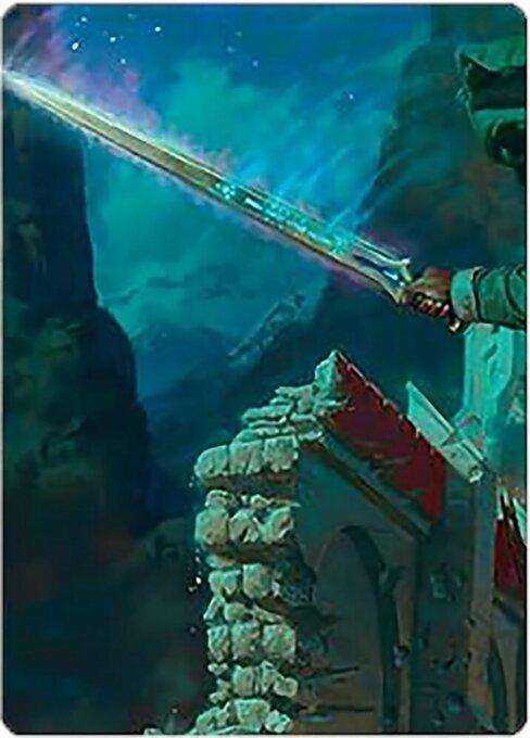 Andúril, Narsil Reforged // Andúril, Narsil Reforged — art by Jason Rainville