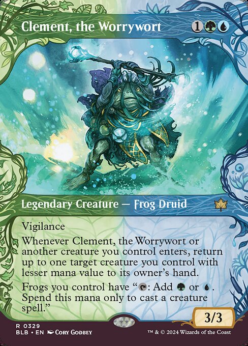 Clement, the Worrywort — art by Cory Godbey
