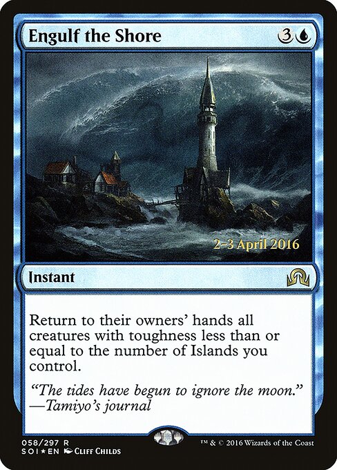 Engulf the Shore — art by Cliff Childs