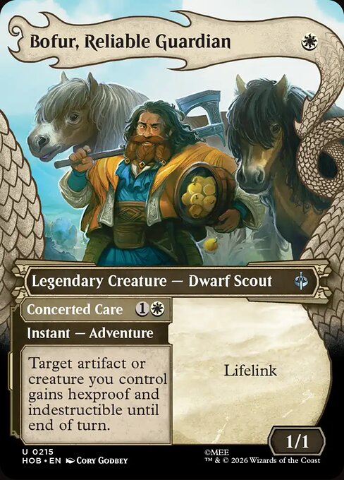 Bofur, Reliable Guardian // Concerted Care — art by Cory Godbey