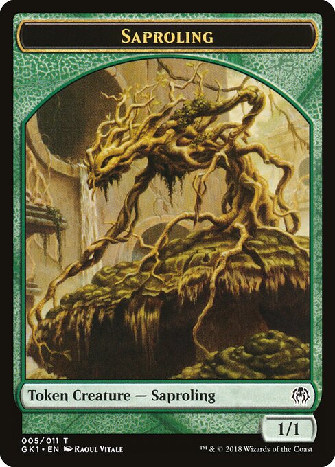 Saproling // Insect — art by Raoul Vitale