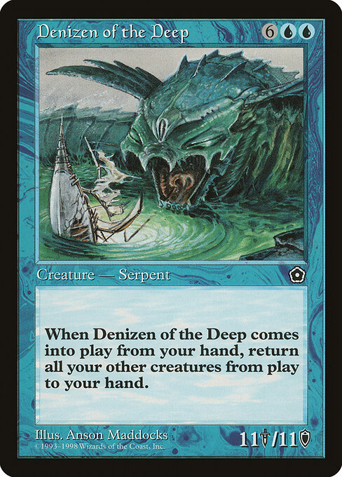 Denizen of the Deep — art by Anson Maddocks