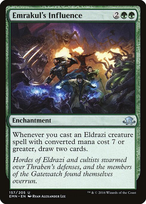Emrakul's Influence — art by Ryan Alexander Lee