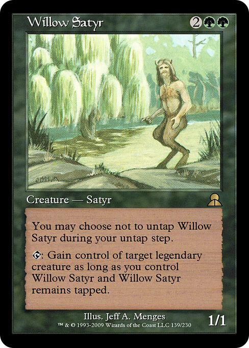 Willow Satyr — art by Jeff A. Menges