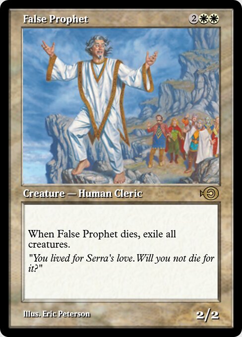 False Prophet — art by Eric Peterson