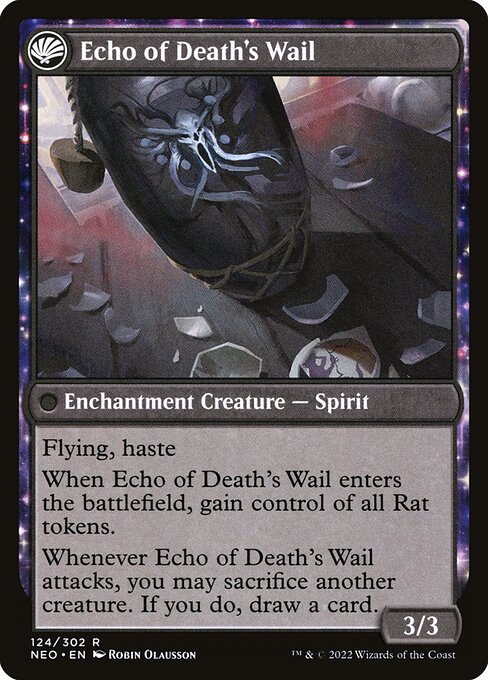 Tribute to Horobi // Echo of Death's Wail — art by Robin Olausson