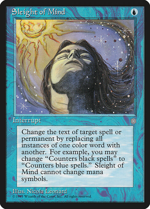 Sleight of Mind — art by Nicola Leonard
