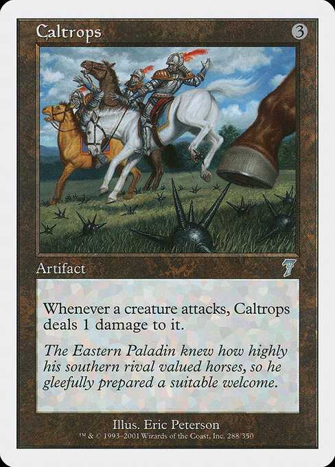 Caltrops — art by Eric Peterson