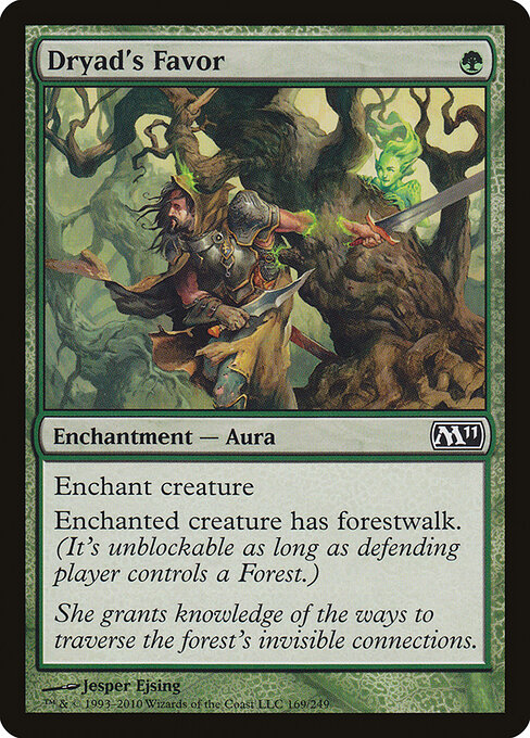 Dryad's Favor — art by Jesper Ejsing