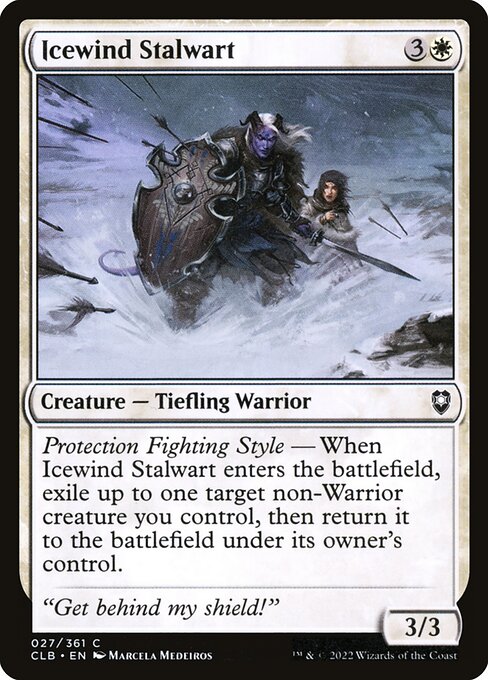 Icewind Stalwart — art by Marcela Medeiros