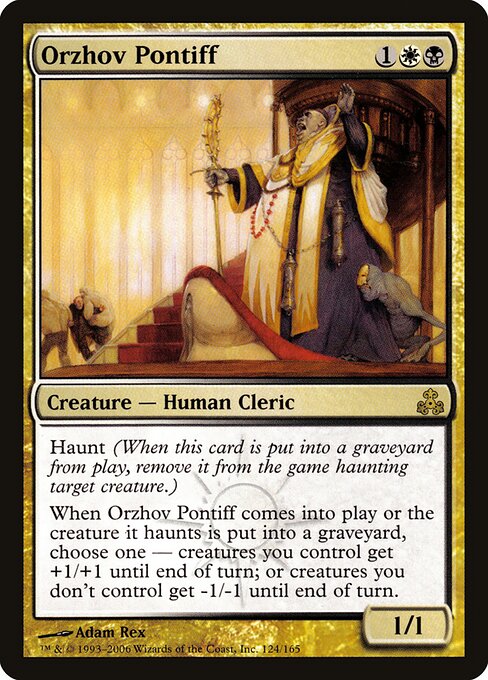 Orzhov Pontiff — art by Adam Rex