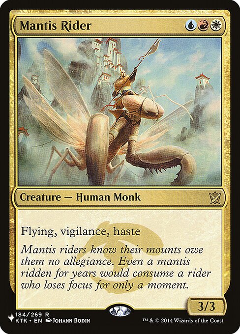 Mantis Rider — art by Johann Bodin