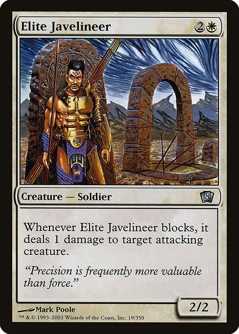 Elite Javelineer — art by Mark Poole