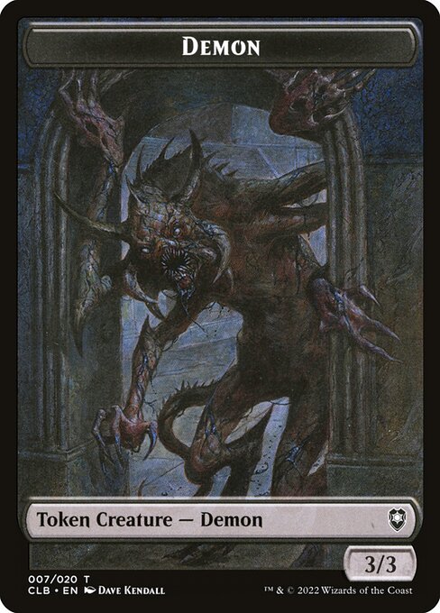 Demon — art by Dave Kendall