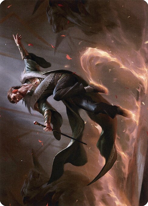 Fleetfoot Dancer // Fleetfoot Dancer — art by Joshua Raphael