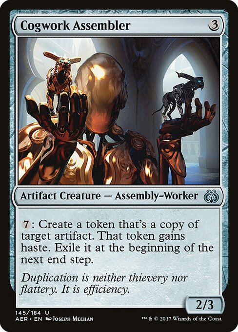 Cogwork Assembler — art by Joseph Meehan