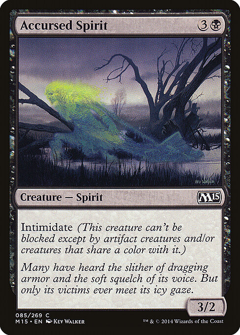 Accursed Spirit — art by Kev Walker