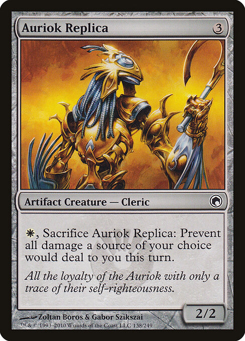 Auriok Replica — art by Zoltan Boros & Gabor Szikszai