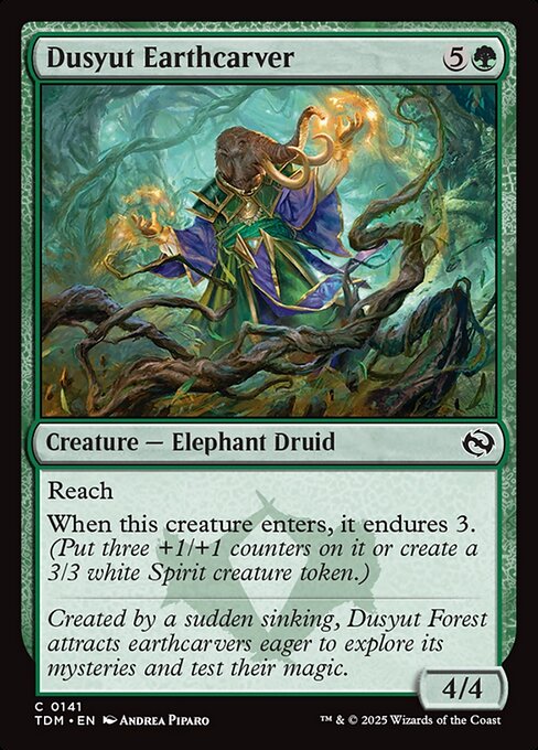 Dusyut Earthcarver — art by Andrea Piparo