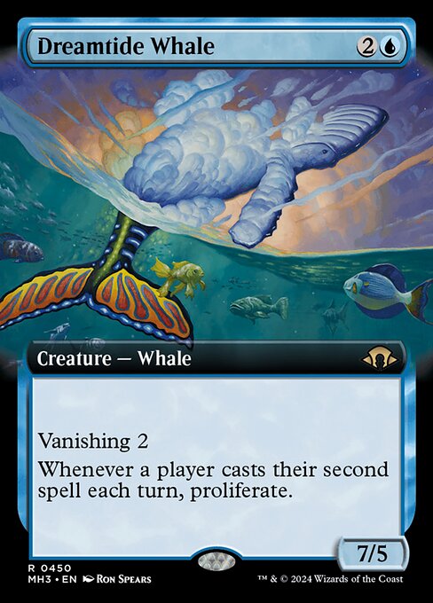 Dreamtide Whale — art by Ron Spears