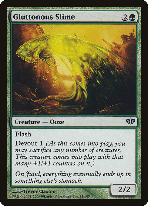 Gluttonous Slime — art by Trevor Claxton