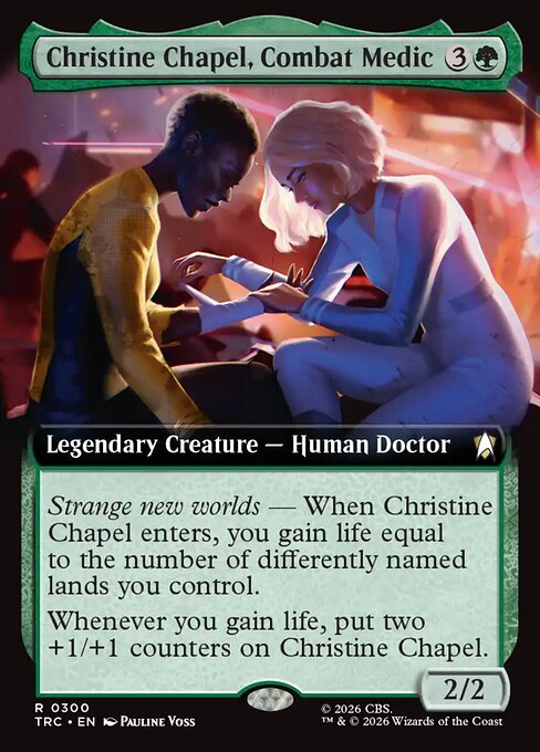 Christine Chapel, Combat Medic — art by Pauline Voss