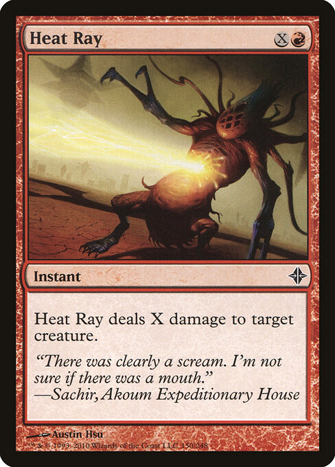 Heat Ray — art by Austin Hsu
