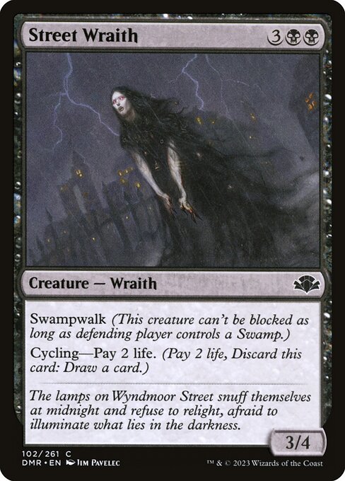 Street Wraith — art by Jim Pavelec