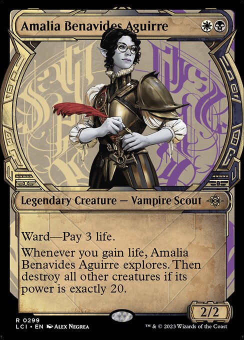 Amalia Benavides Aguirre — art by Alex Negrea