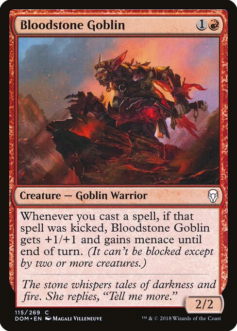 Bloodstone Goblin — art by Magali Villeneuve
