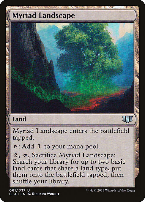 Myriad Landscape — art by Richard Wright