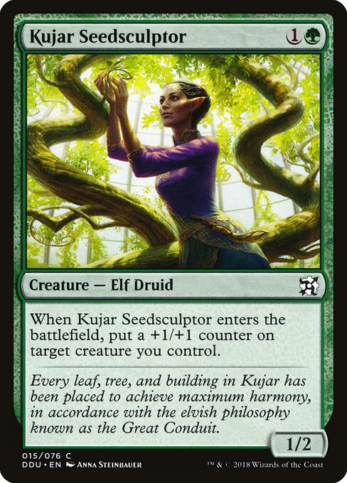 Kujar Seedsculptor — art by Anna Steinbauer
