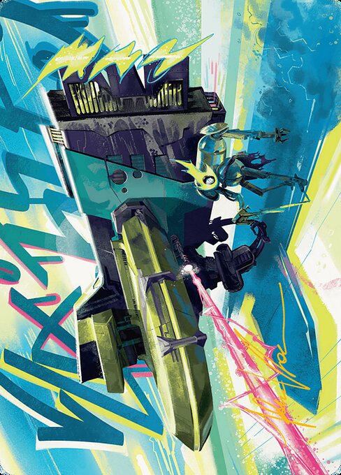 Salvation Engine // Salvation Engine — art by Adam Volker