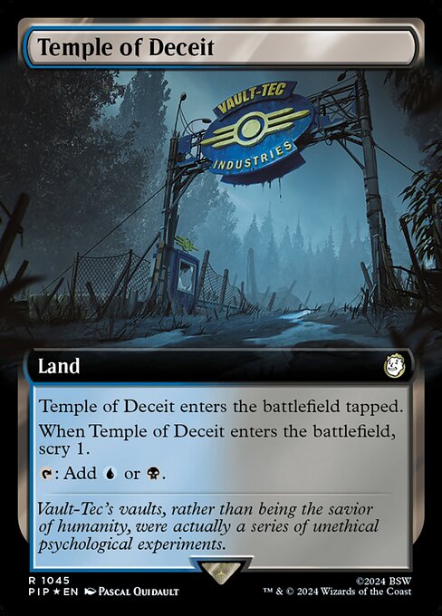 Temple of Deceit — art by Pascal Quidault