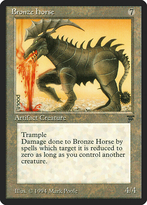 Bronze Horse — art by Mark Poole