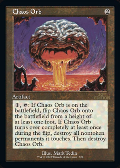 Chaos Orb — art by Mark Tedin