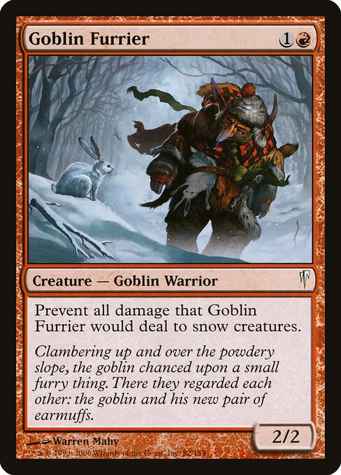 Goblin Furrier — art by Warren Mahy