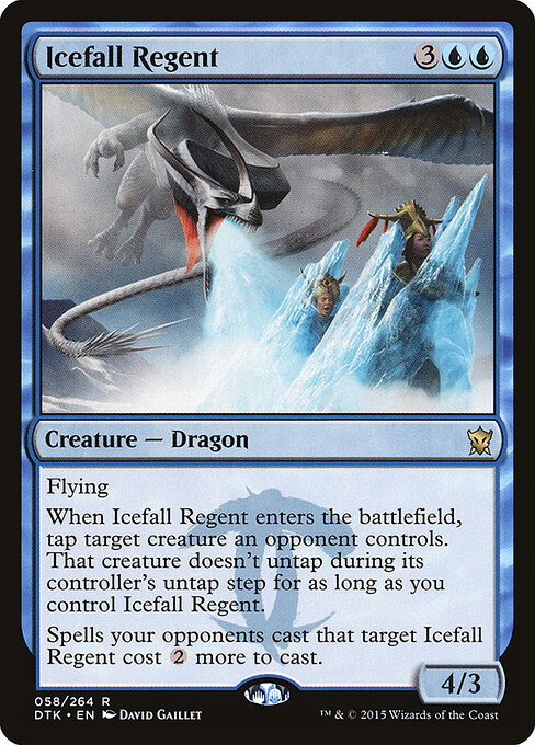 Icefall Regent — art by David Gaillet