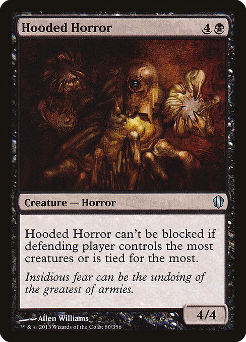 Hooded Horror — art by Allen Williams